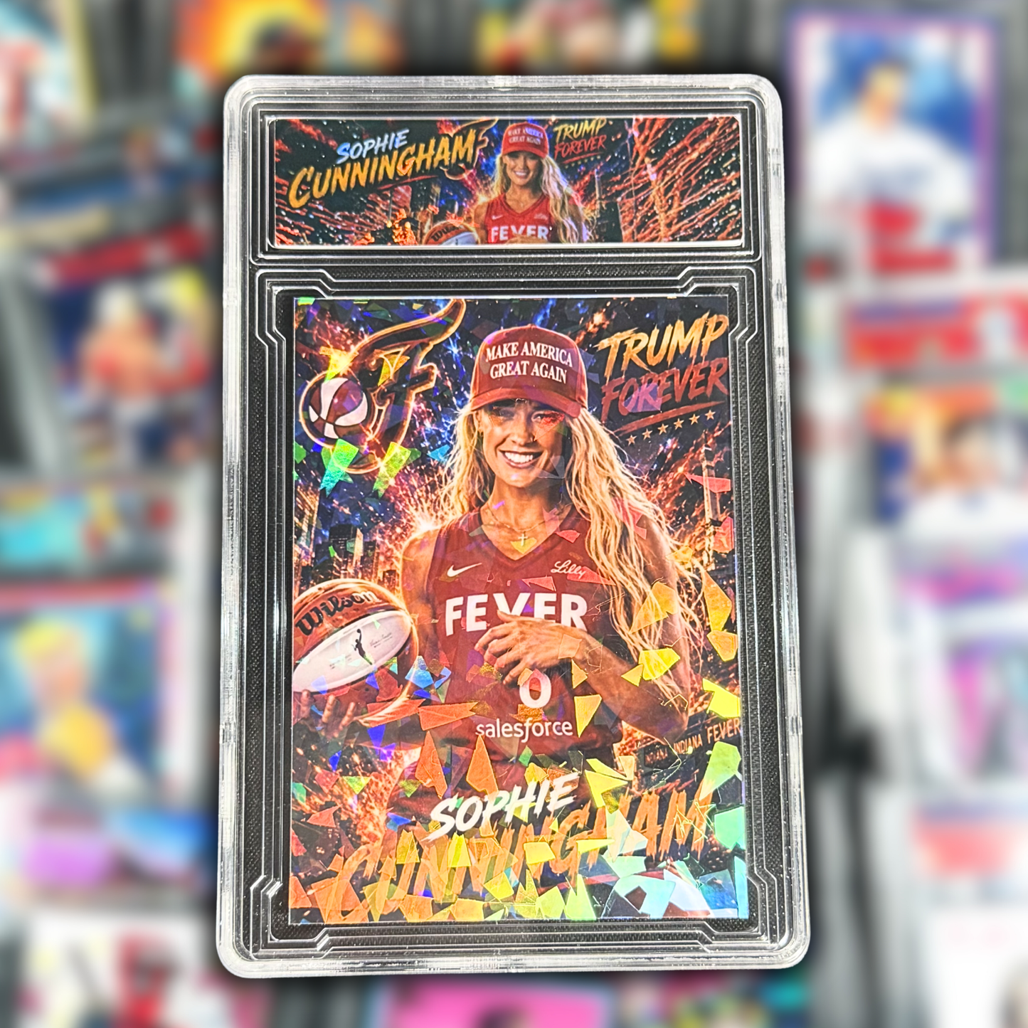 Sophie Cunningham MAGA Trump Custom Slab