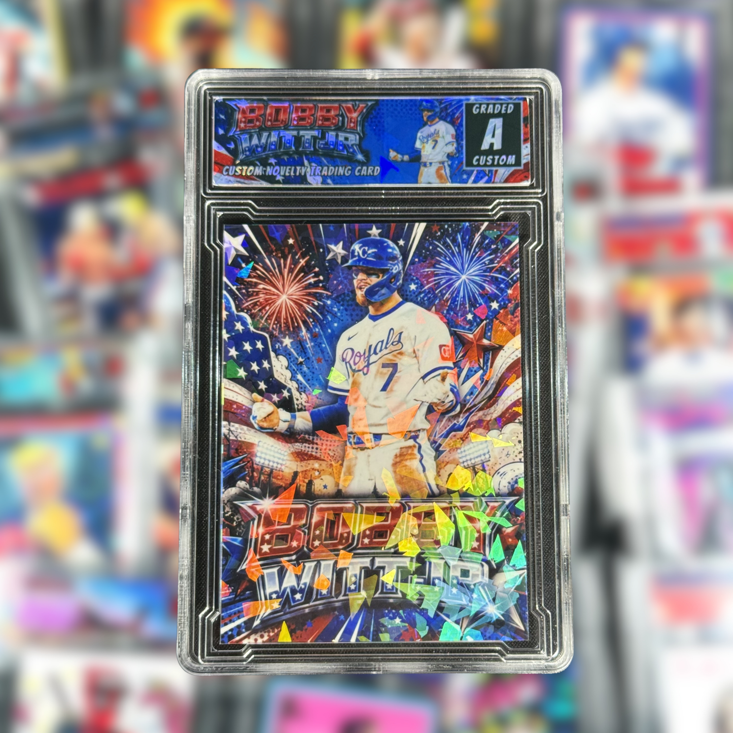 Bobby Witt Jr. America’s 250th USA Custom Slab