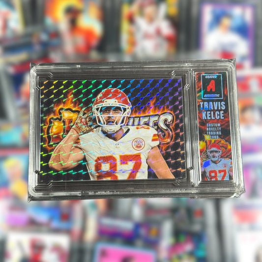 Travis Kelce Flame Logo